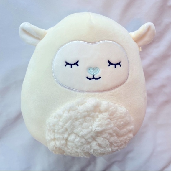 7" Squishmallows Easter Sophie Lamb Fuzzy Belly Plush Stuffed Animal - Picture 4 of 5